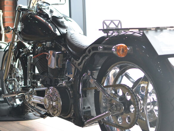 1998 Harley-Davidson Softail Custom, чёрный - вид 1
