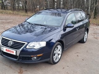2009 Volkswagen Passat B6, синий, 740000 рублей, вид 1