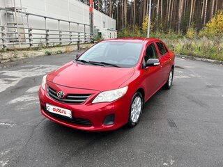 2010 Toyota Corolla X (E140, E150) Рестайлинг, красный, 850000 рублей, вид 1