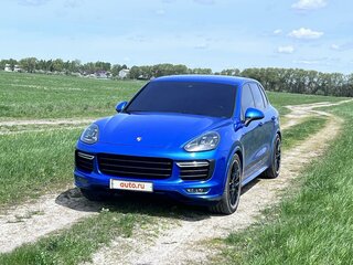 2016 Porsche Cayenne GTS II Рестайлинг (958), синий, 5000000 рублей, вид 2