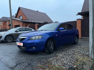 2008 Mazda 3 I (BK) Рестайлинг, синий, 550000 рублей, вид 1