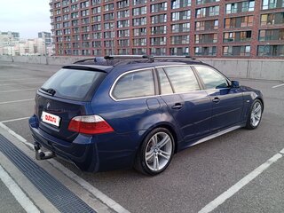 2007 BMW 5 серии 520d V (E60/E61) Рестайлинг, синий, 1100000 рублей, вид 4