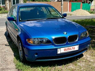 2003 BMW 3 серии 318i IV (E46) Рестайлинг, синий, 575000 рублей, вид 4
