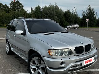 2001 BMW X5 3.0i I (E53), серебристый, 650000 рублей, вид 2