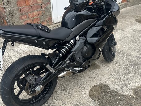 2011 Kawasaki ER-6F (Ninja 650R), чёрный, 400000 рублей, вид 2