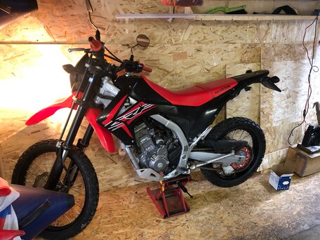 2015 Honda CRF 250L, чёрный, 405000 рублей, вид 3