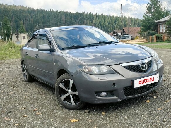 2007 Mazda 3 I (BK) Рестайлинг, серый, 590000 рублей - вид 14