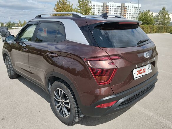 2021 Hyundai Creta II, коричневый, 2140000 рублей - вид 25