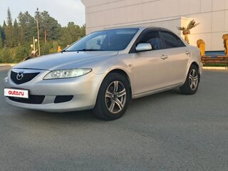2004 Mazda 6 I (GG), серебристый, 400000 рублей, вид 1