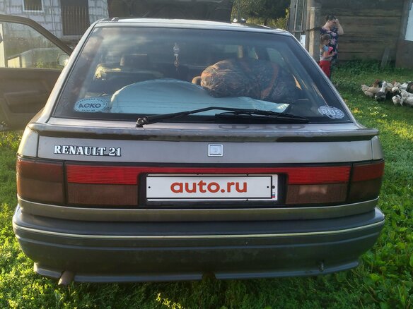 1989 Renault 21, серый, 85000 рублей - вид 5