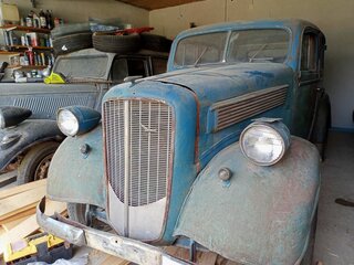 1938 Opel Super Six, синий, 339569 рублей, вид 5
