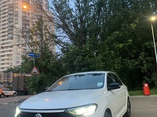 2021 Volkswagen Polo VI, белый, 1850000 рублей, вид 1