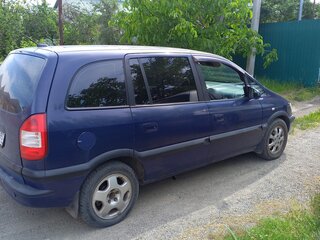 2005 Opel Zafira A Рестайлинг, синий, 570000 рублей, вид 2