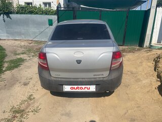 2013 Lada (ВАЗ) Granta I, серебристый, 285000 рублей, вид 3
