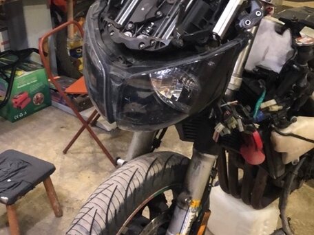 2007 Yamaha FJR1300, фиолетовый, 780000 рублей, вид 5