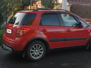 2010 Suzuki SX4 I (Classic) Рестайлинг, красный, 900000 рублей, вид 5