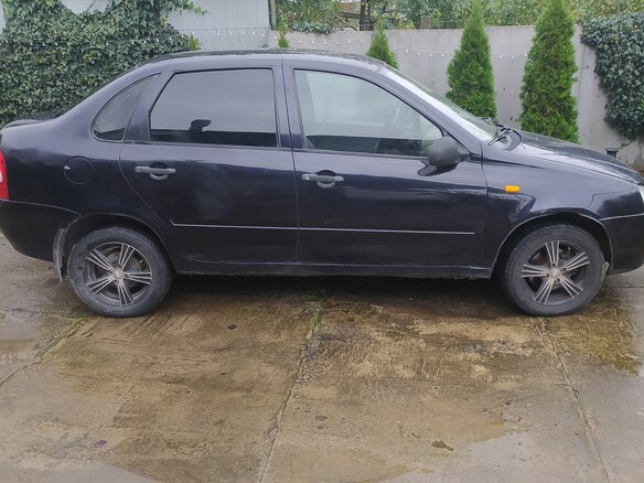 2009 Lada (ВАЗ) Kalina I, синий, 335000 рублей - вид 5