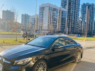 2018 Mercedes-Benz CLA 180 I (C117, X117) Рестайлинг, чёрный, 2200000 рублей, вид 2