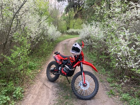 2023 FX moto YX300, красный, 155000 рублей, вид 2