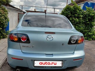 2008 Mazda 3 I (BK) Рестайлинг, голубой, 560000 рублей, вид 3
