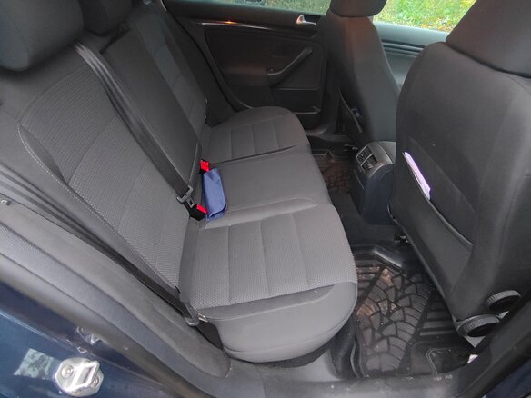 2012 Volkswagen Golf VI, синий, 950000 рублей - вид 13