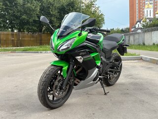 2015 Kawasaki Ninja 400, зелёный, 450000 рублей, вид 4