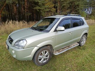2008 Hyundai Tucson I, серебристый, 630000 рублей, вид 2