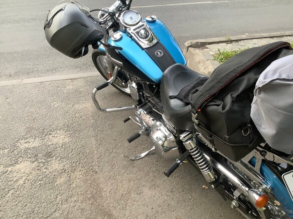 2011 Harley-Davidson Low Rider, синий, 820000 рублей - вид 1