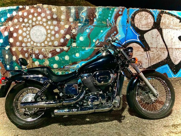 2001 Honda Shadow 750, чёрный, 395000 рублей