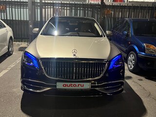 2019 Mercedes-Benz Maybach S-Класс 560 I (X222) Рестайлинг, бежевый, 13000000 рублей, вид 3