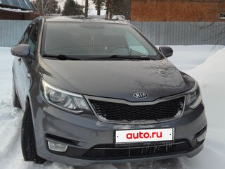 2017 Kia Rio III Рестайлинг, серый, 1270000 рублей, вид 1