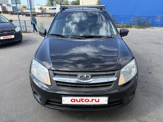 2016 Lada (ВАЗ) Granta I, чёрный, 350000 рублей, вид 2