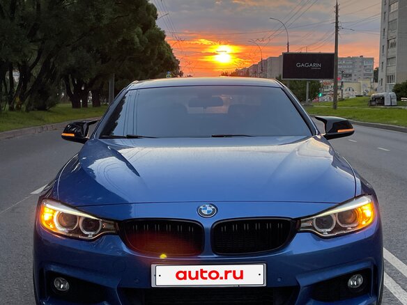 2014 BMW 4 серии 420i xDrive F32/F33/F36, синий, 2450000 рублей - вид 21