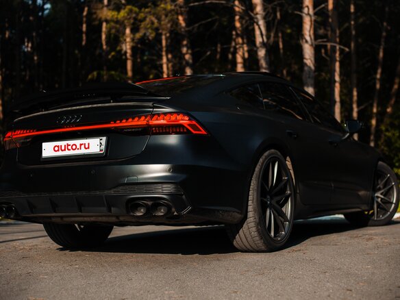 2019 Audi A7 55 TFSI II (4K), чёрный - вид 4