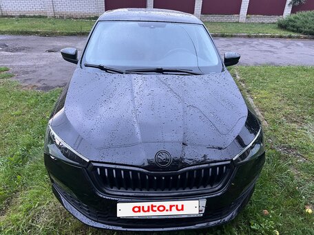 2021 Skoda Rapid II, чёрный, 1400000 рублей, вид 3