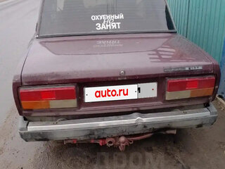 2005 Lada (ВАЗ) 2107, пурпурный, 130000 рублей, вид 3