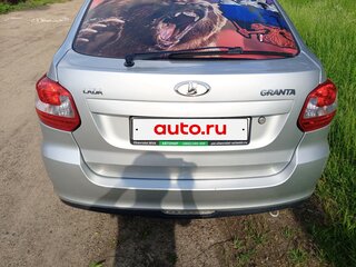 2017 Lada (ВАЗ) Granta I, серебристый, 270000 рублей, вид 4