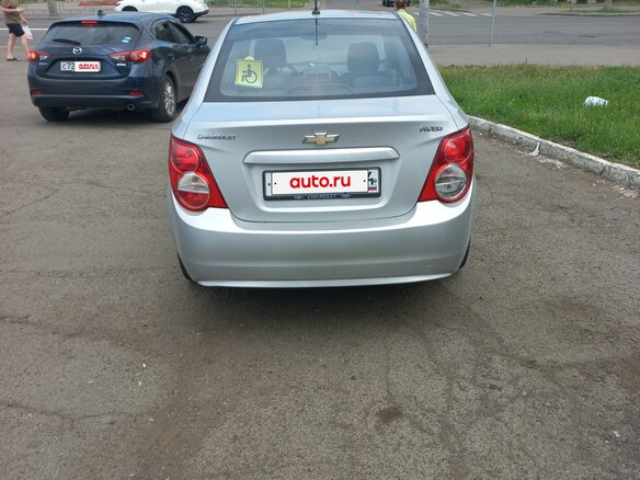 2014 Chevrolet Aveo II, серебристый, 669000 рублей - вид 13
