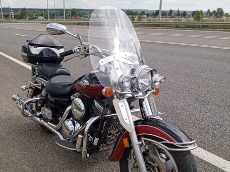 2002 Kawasaki VN1500 Vulcan, чёрный, 555000 рублей, вид 4