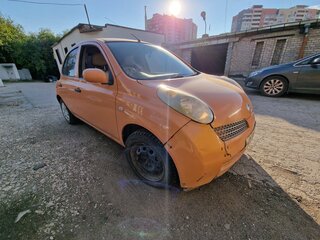 2002 Nissan March III (K12), оранжевый, 225000 рублей, вид 1