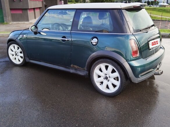 2004 Mini Hatch Cooper S I (R50), зелёный, 450000 рублей - вид 10