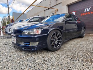 1996 Toyota Chaser VI (X100), чёрный, 900000 рублей, вид 1