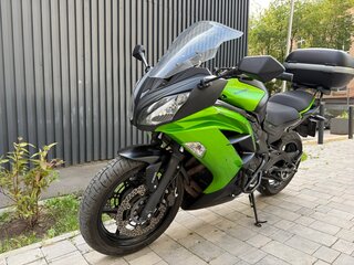 2014 Kawasaki ER-6F (Ninja 650R), зелёный, 500000 рублей, вид 2