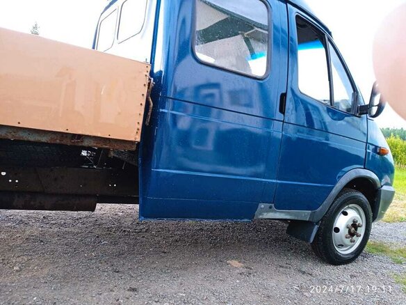 2010 ГАЗ ГАЗель (33023/330273) Фермер, синий, 1050000 рублей - вид 5