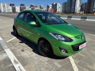 2012 Mazda 2 II Рестайлинг (DE2), зелёный, 780000 рублей, вид 3