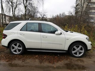 2008 Mercedes-Benz M-Класс 350 II (W164), белый, 1000000 рублей, вид 1