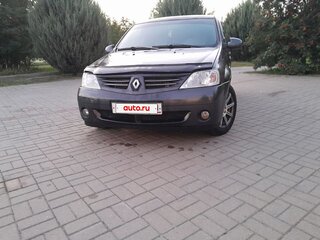 2009 Renault Logan I, серебристый, 330000 рублей, вид 3