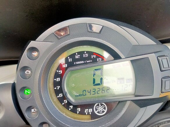 2006 Yamaha FZ6, белый, 450000 рублей