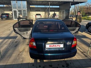 2008 Hyundai Accent ТагАЗ II, синий, 320000 рублей, вид 2