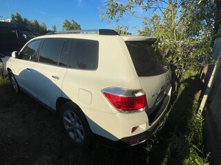 2012 Toyota Highlander II (XU40) Рестайлинг, белый, 1084500 рублей, вид 3